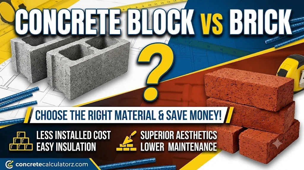 concrete block vs brick