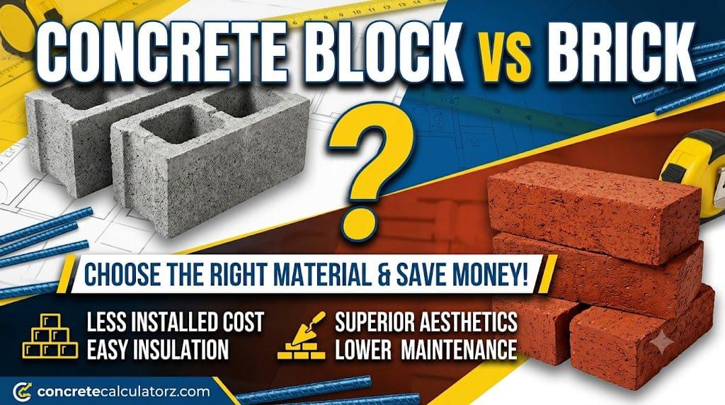 concrete block vs brick